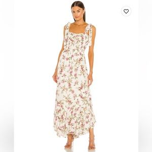 Yumi Kim floral maxi dress - worn once, freshly dry cleaned